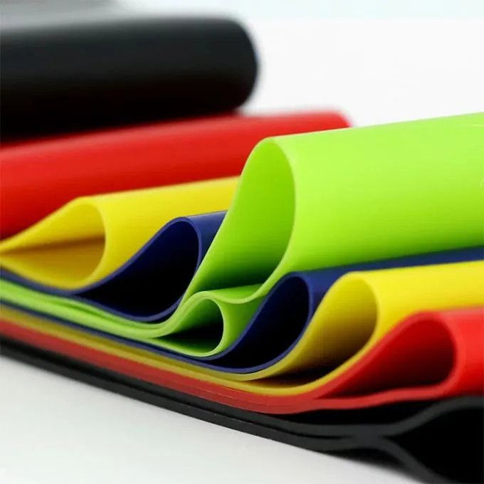 Training bands elastic 5 pieces exercise bands for sports and fitness resistance bands for fat loss and weight loss
