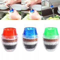 Kitchen Faucet Tap 5 Layers Activated Carbon Water Filter Purifier
