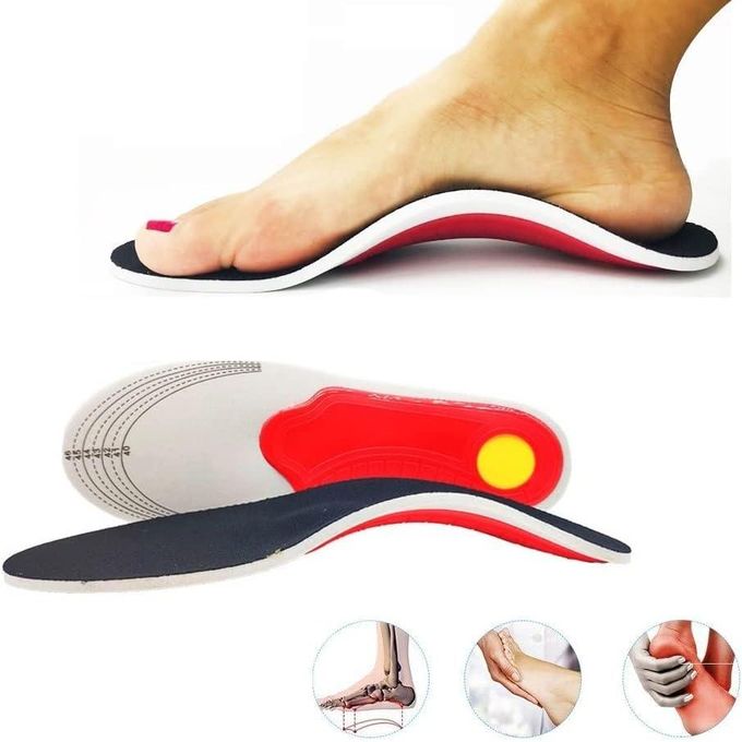 Orthopedic Insoles Foot Arch Support Corrector Plantar[35-40]
