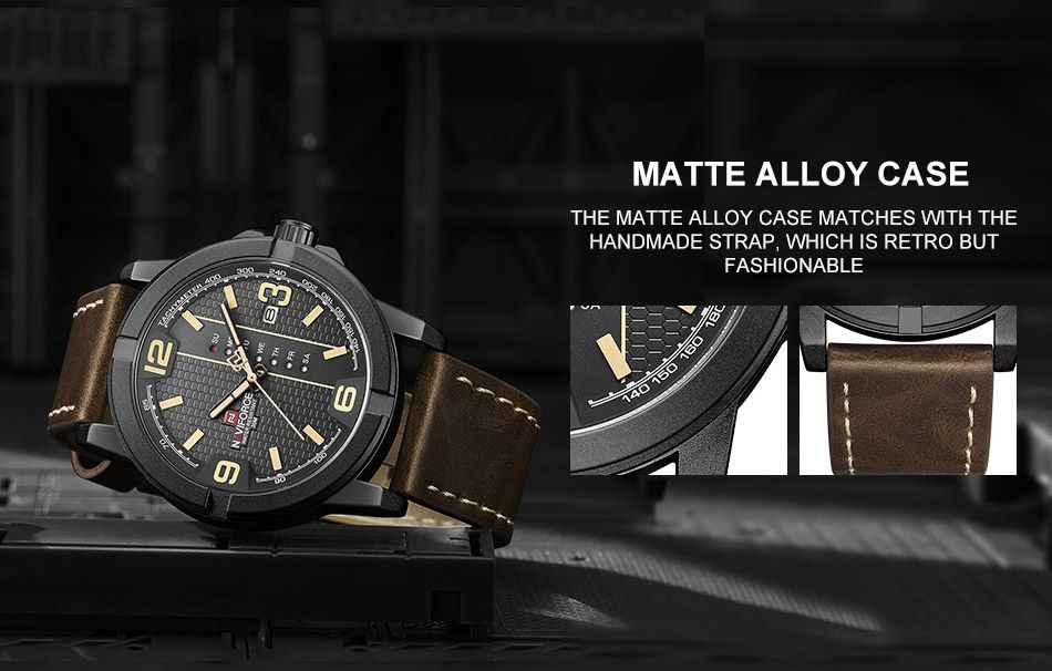 Executive Men Watch - Brown