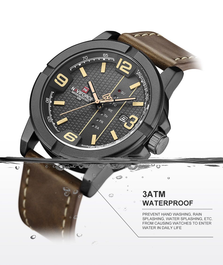 Executive Men Watch - Brown