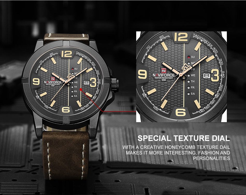 Executive Men Watch - Brown