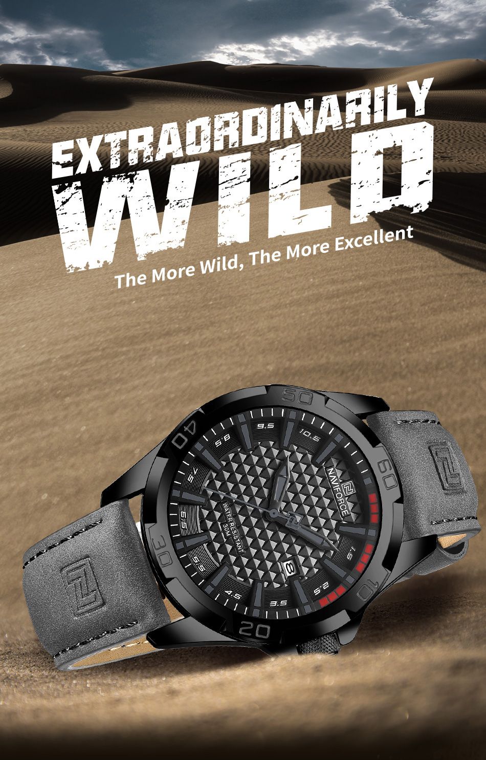 Classic Men Watch - Grey