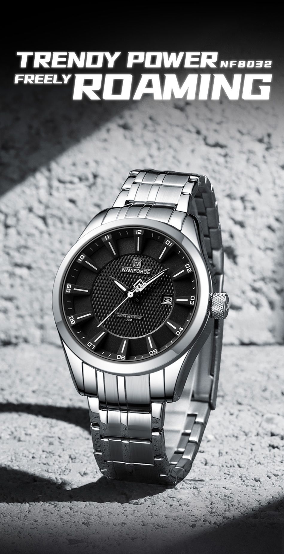 Classic Men Watch - Silver