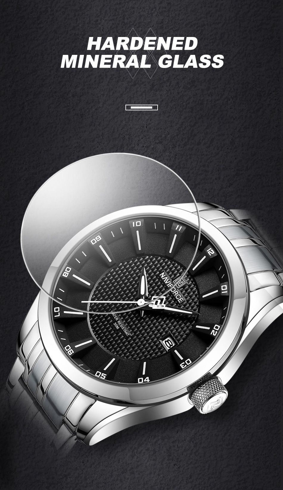 Classic Men Watch - Silver