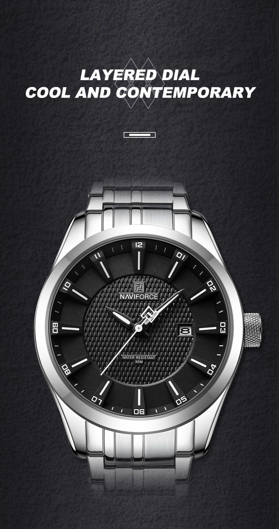 Classic Men Watch - Silver