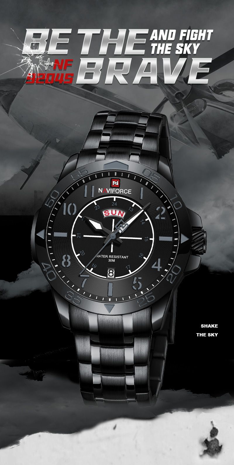 Classic Men Watch - Black