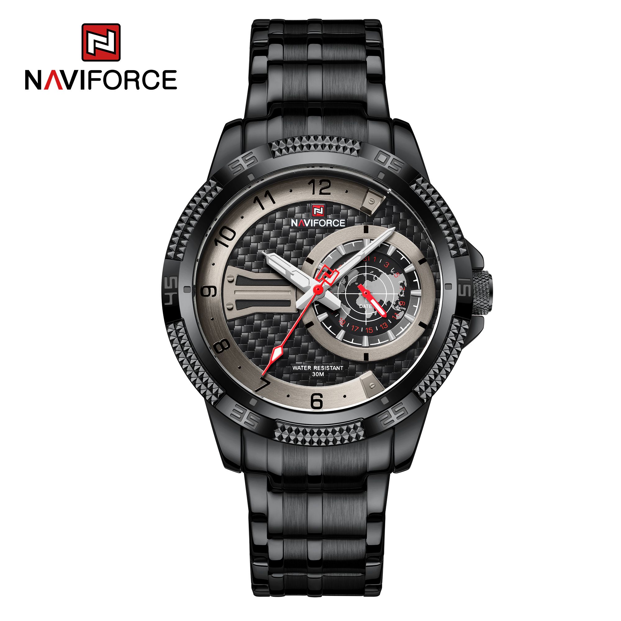 Chronograph Men Watch - Black