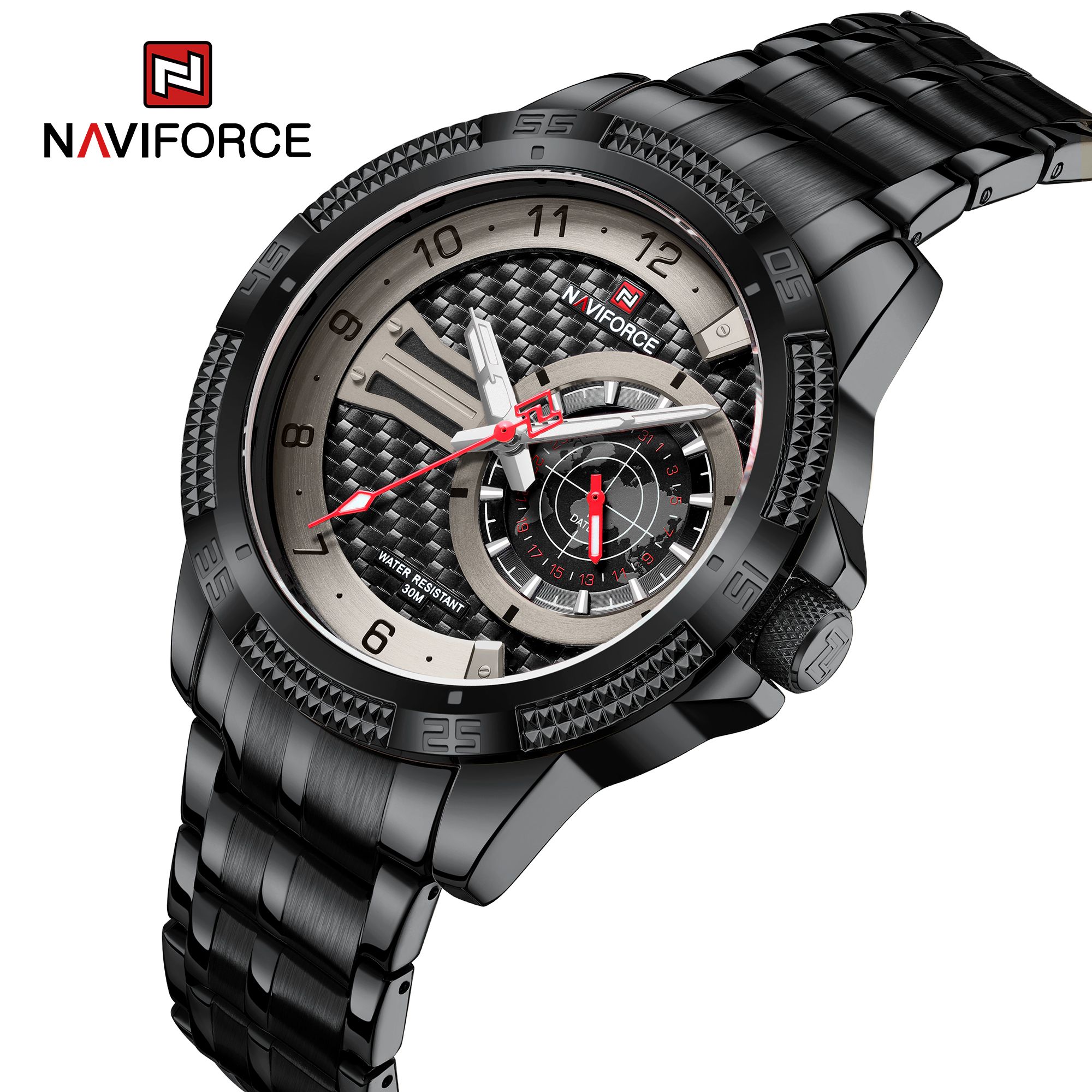 Chronograph Men Watch - Black