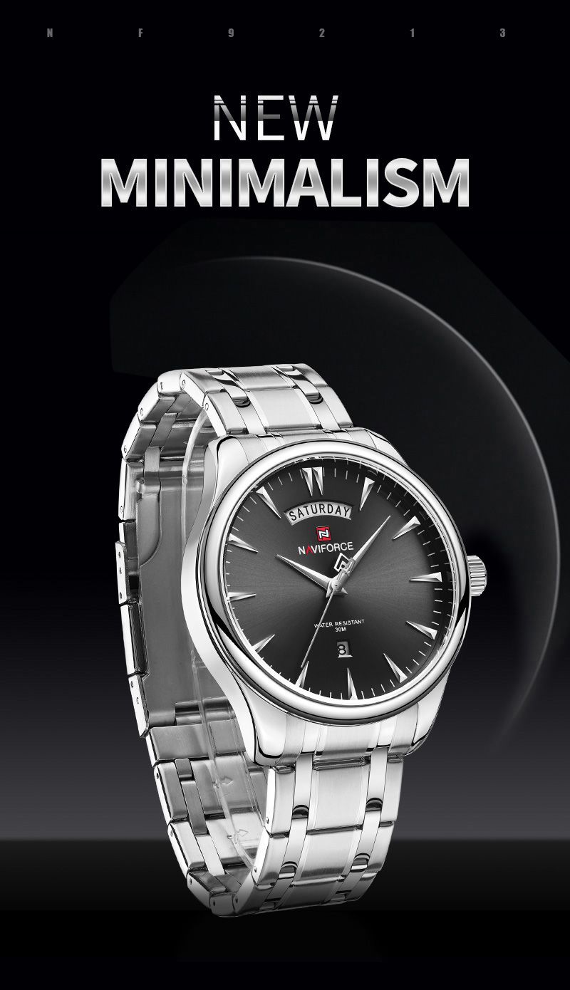 Classic Men Watch - Silver