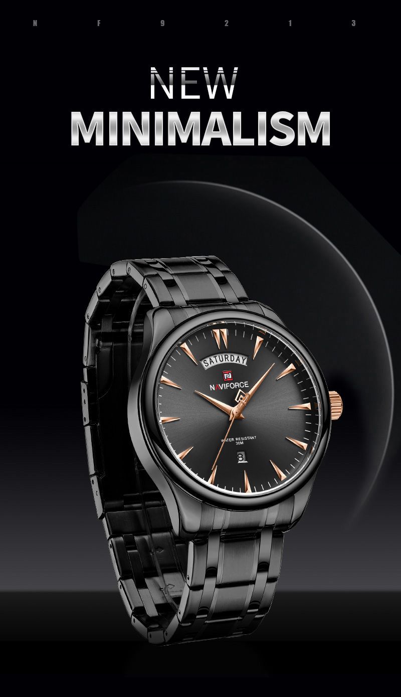 Classic Men Watch - Black