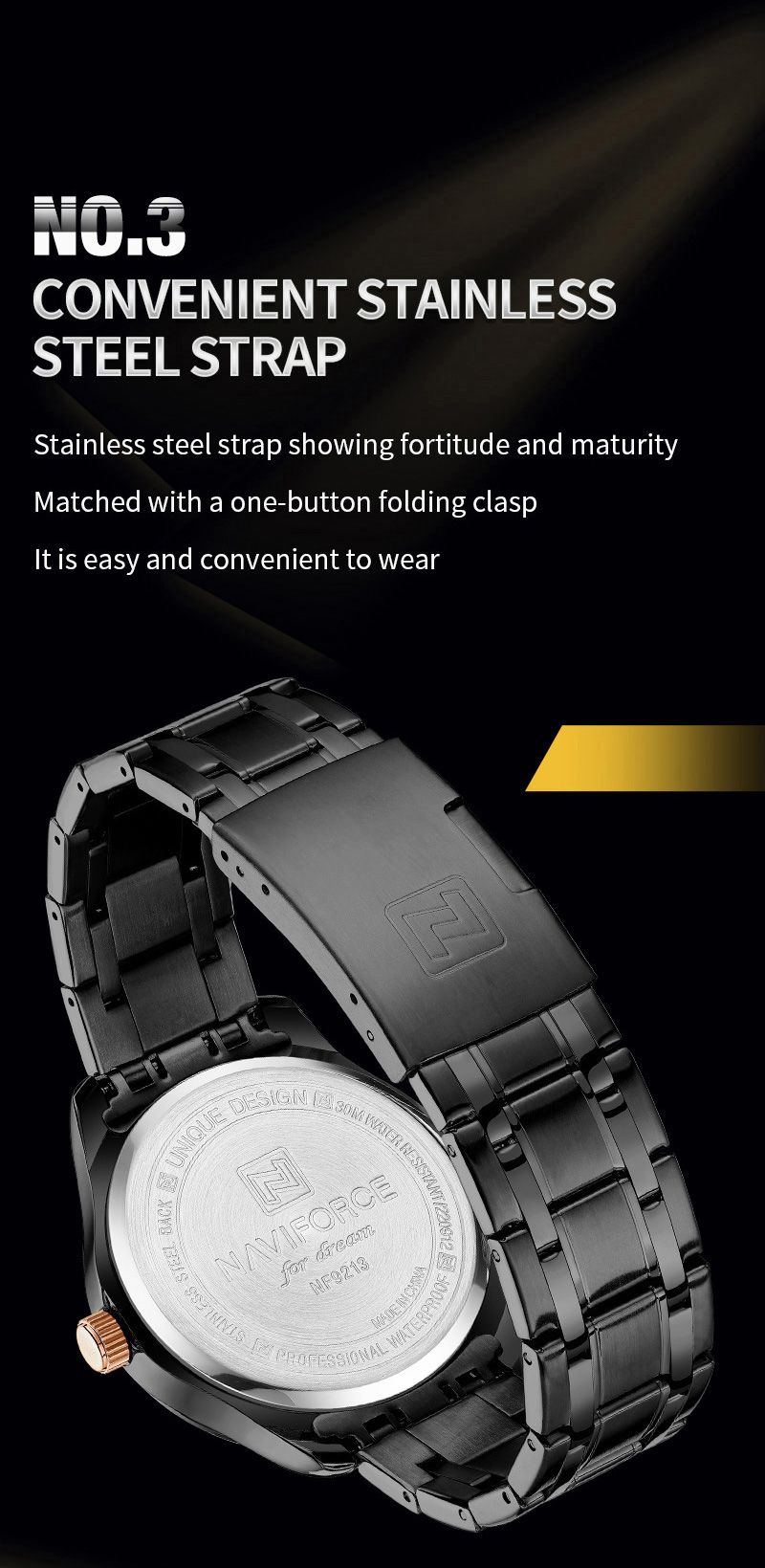 Classic Men Watch - Black