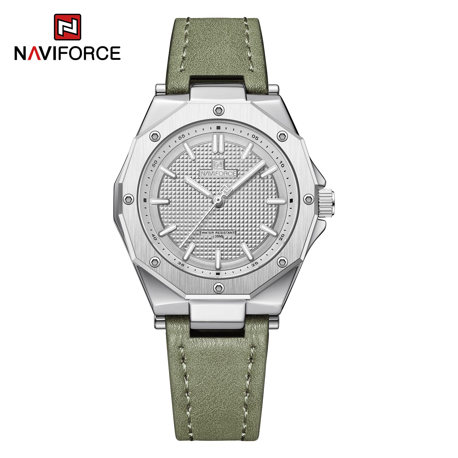 Green Touch Wrist Watch