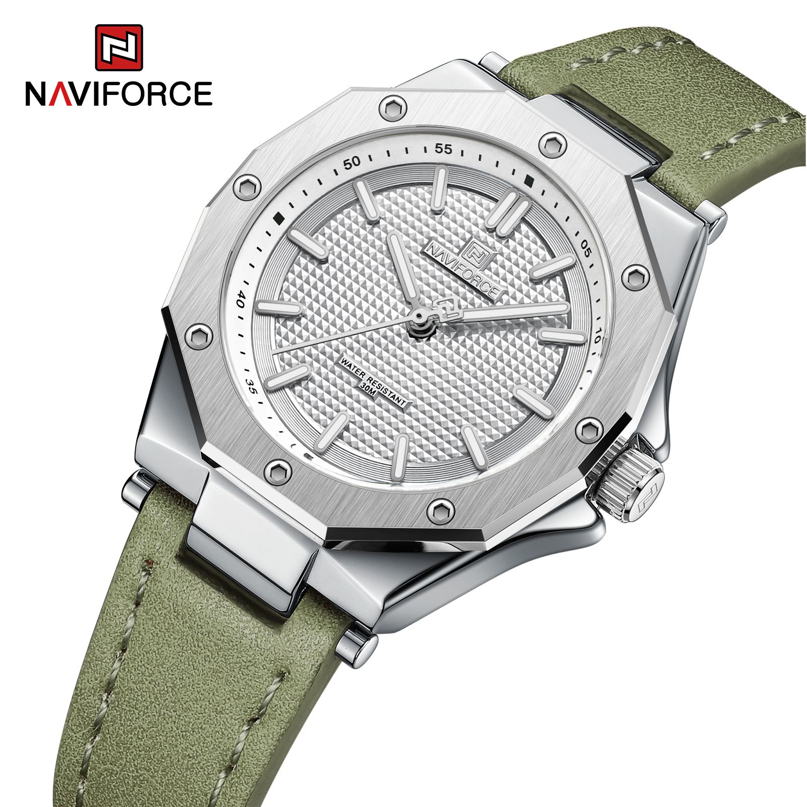 Green Touch Wrist Watch