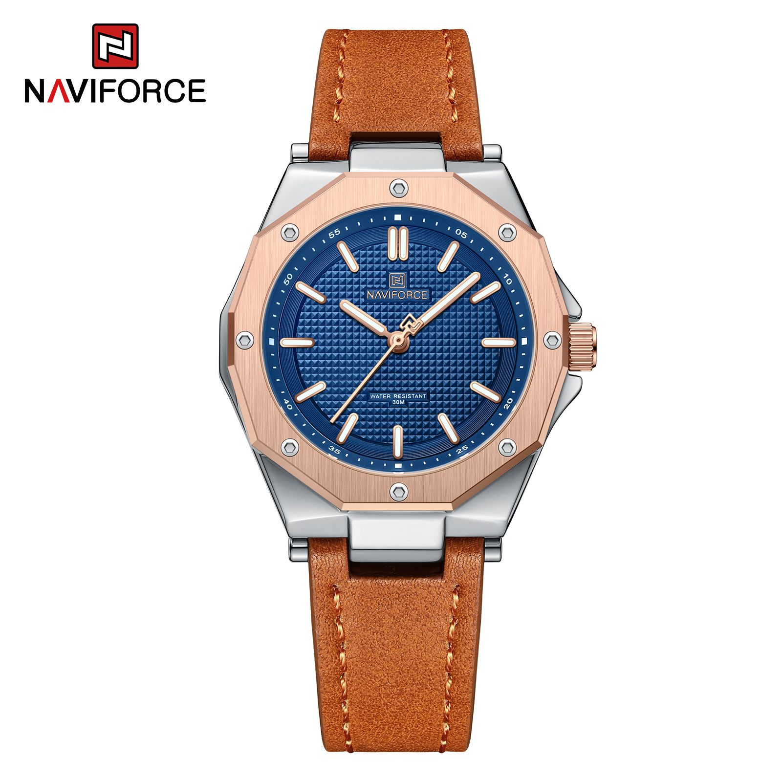 Brown Touch Wrist Watch