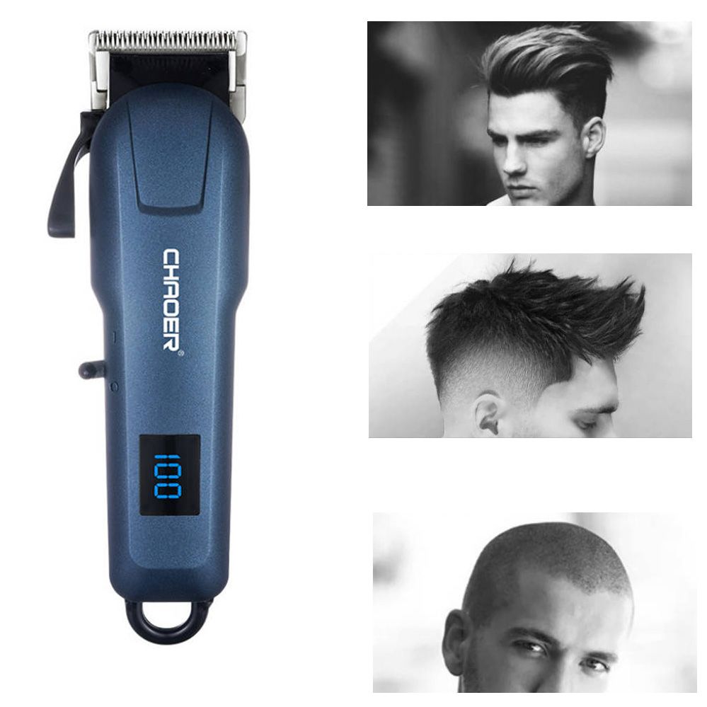 Rechargeable Wireless Hair Clipper Professional Hair Cutting Tools 1200 mAh Men Clippers