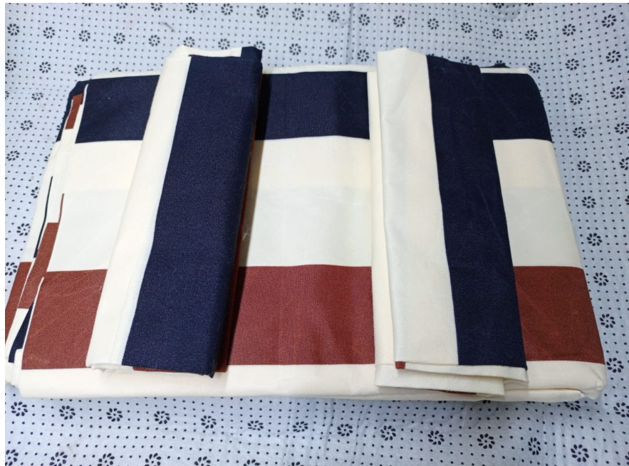 4 Pcs 6x6 Fashion Bedsheet Set  (2 Bedsheets & 2 Pillowcases)
