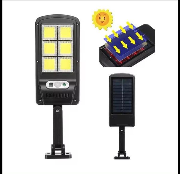 Hot sell Street Solar Led Light Waterproof Motion Sensor Lamp Large Solar Lamp Induction Garden Solar Lamp With Remote Control  For Garden Patio Path Yard Deco And Homestead Lighting