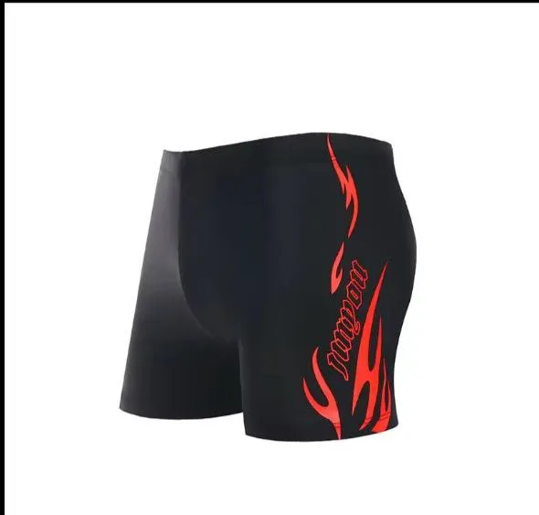 Hot Selling Custom Men Bathing suit New Design Beach Boxer Shorts Luxury Quality Yuke Men'S Boxer Swimwear Adult Swim short Swimming Cap Set