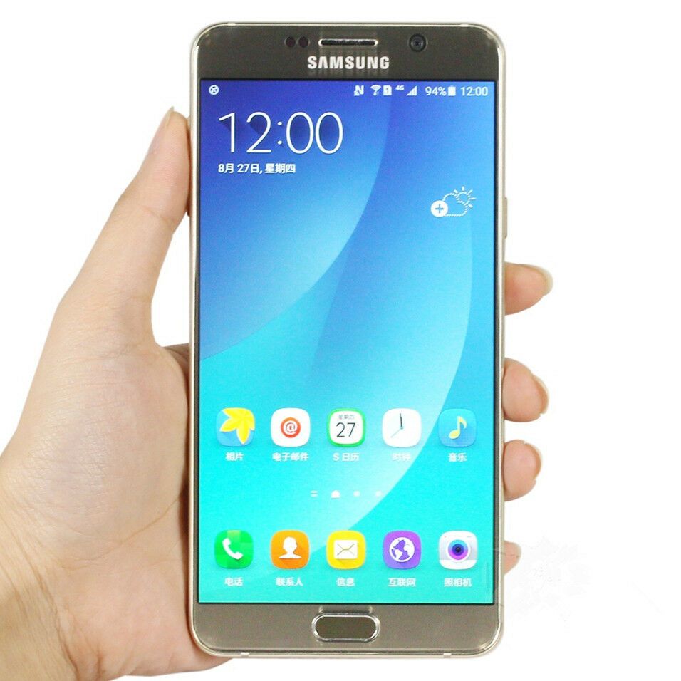 Refurbished Samsung Galaxy Note 5 Note5 N920 Smart Phones 4G LTE 5.7'' 16.0MP Original Smartphone