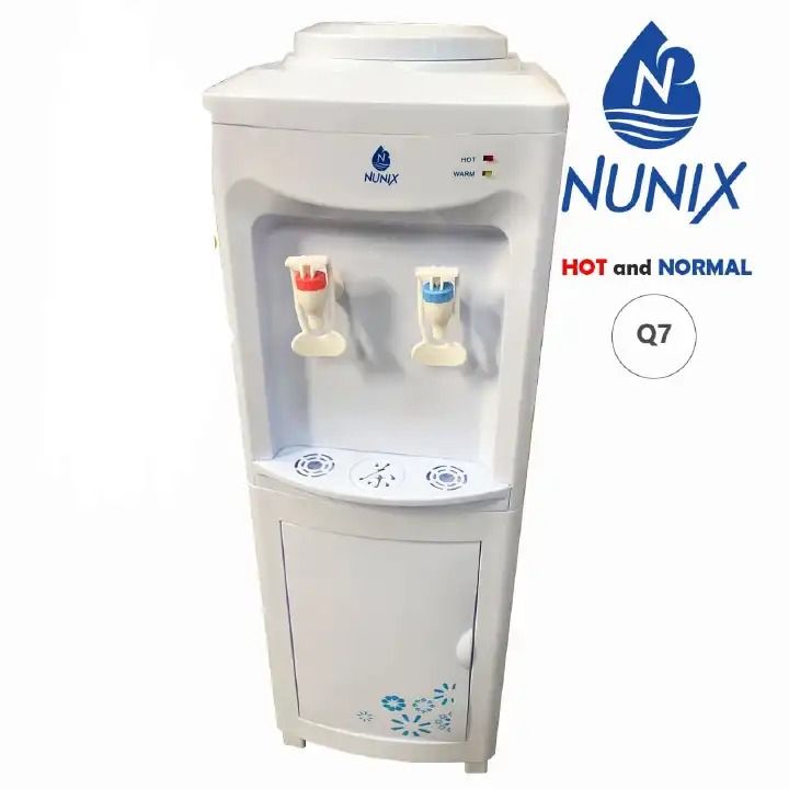 Nunix 2 Taps Hot and Normal Stand Alone Water Dispenser