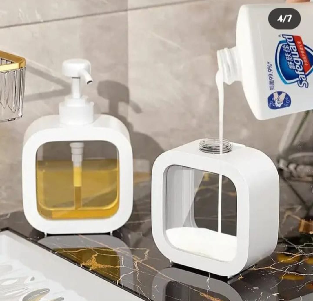 Refillable 300ml Soap Dispenser (can be used for soap, sanitizer, lotion, shower gels,)