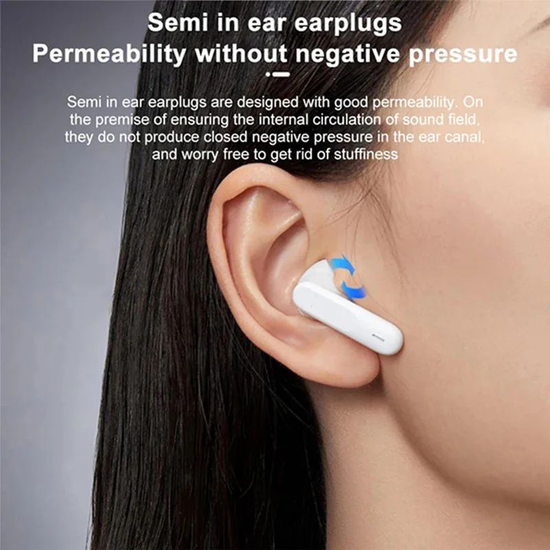 MZYJBL Mini Bluetooth Headphones Wave300 True Wireless Earphones In-Ear Sports Headset Waterproof Touch Control With Mic Earbuds
