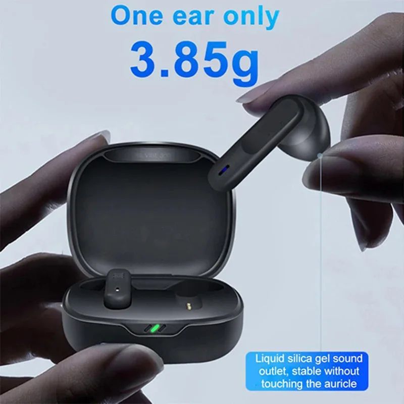 MZYJBL Mini Bluetooth Headphones Wave300 True Wireless Earphones In-Ear Sports Headset Waterproof Touch Control With Mic Earbuds