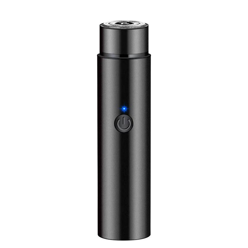 Mini Electric Shaver For Men USB Charging Models Portable Shaver No Skin Damage Face Beard Razor Body Razor Long Lasting Black