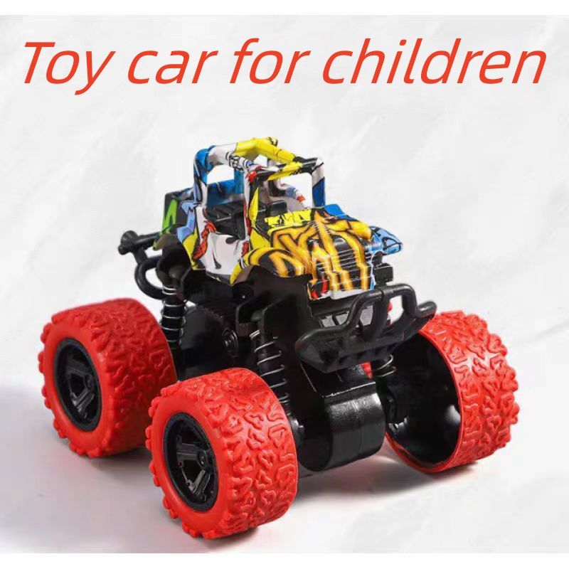 Hot Toys Car Monster Truck Four-wheel Drive Vehicle Stunt Dump Car Inertia Car Toy Dinosaur Pull Back Children Toy Boy Girl Gift
