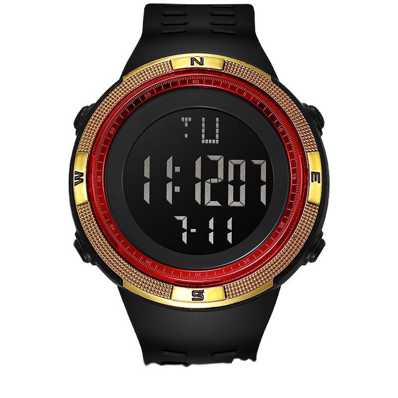 New Sports Digital Watch For Men Waterproof Electronic Countdown Mens Wristwatches Military Clock  Sports Watches+Watch Gift Box