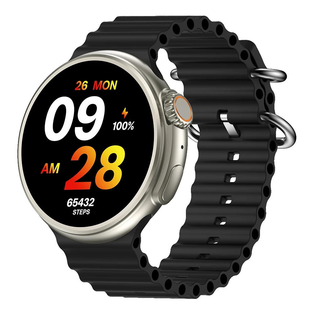 Z78 Ultra Smartwatch NFC Wireless Charging Men Women Smart Watch Bluetooth Call Blood Pressure AI Voice Assistant Game