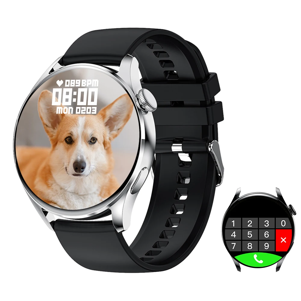 GT5 SmartWatch For Huawei Xiaomi Iphone Bluetooth Phone Call Men Smart Watch Women Wireless Charging NFC Sport Watch