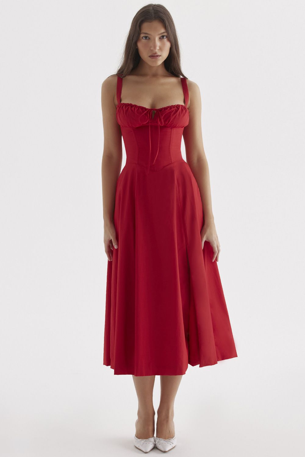 2024 African French Summer Women's Dress Fashion High end Gentle Fashion Sling Young Girl Split Long Dress Party Evening Concert Women's Evening Dress