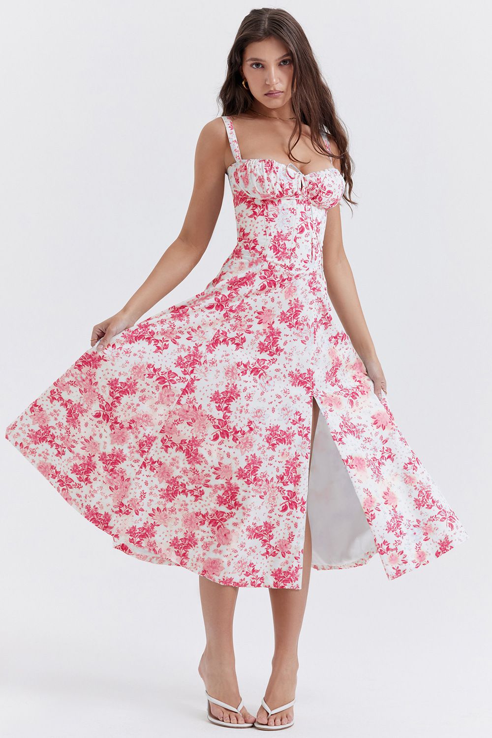2024 African French Summer Women's Dress Fashion High end Gentle Fashion Sling Young Girl Split Long Dress Party Evening Concert Women's Evening Dress