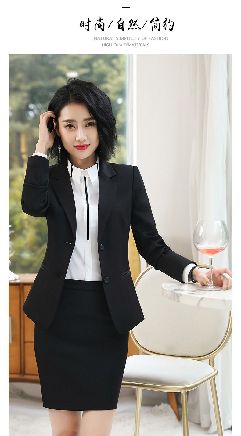 2024 Africa Autumn / Winter Professional Suit Suit Women's Trousers Two Buttons Small Fashion Suit Formal Temperament Large Size Generous Natural Simple Skin Friendly Breathablecargo