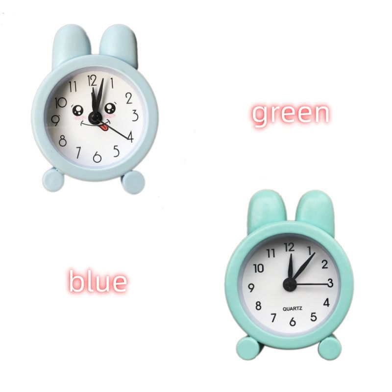 Sales Promotion Wholesale Of Creative Gifts From Manufacturers Metal Small Alarm Clocks Mini Cute Aishida Brand Movement Small Rabbit Alarm Clocks Two Sets Of Alarm Clocks Loved By Students