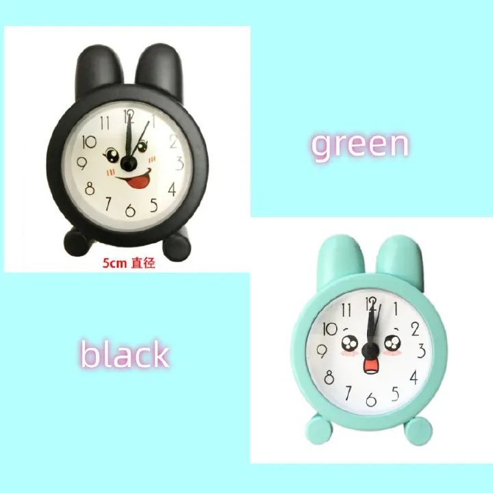 Sales Promotion Wholesale Of Creative Gifts From Manufacturers Metal Small Alarm Clocks Mini Cute Aishida Brand Movement Small Rabbit Alarm Clocks Two Sets Of Alarm Clocks Loved By Students
