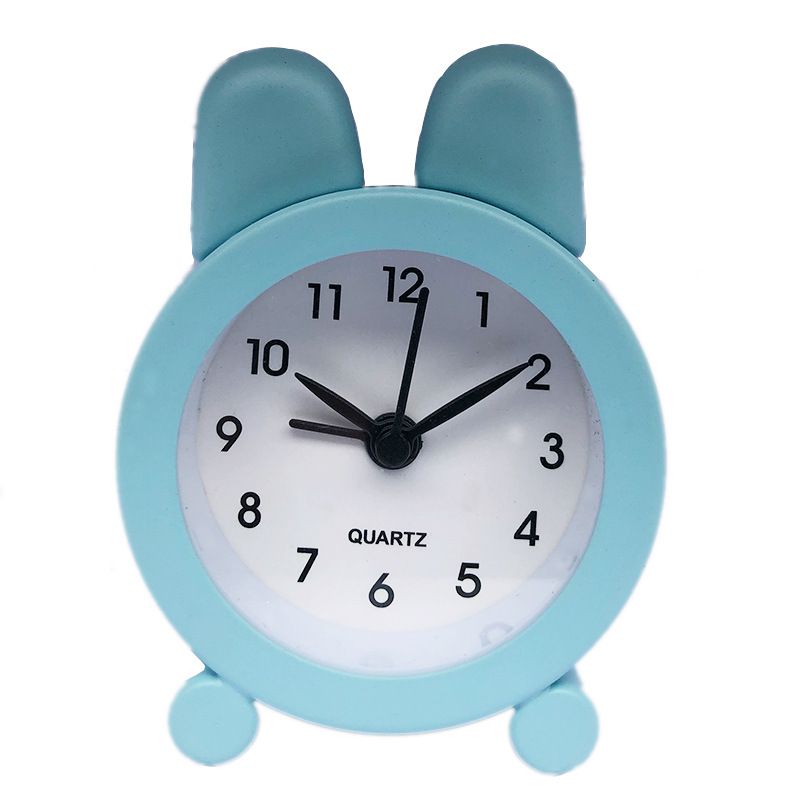 Sales Promotion Wholesale Of Creative Gifts From Manufacturers Metal Small Alarm Clocks Mini Cute Aishida Brand Movement Small Rabbit Alarm Clocks Two Sets Of Alarm Clocks Loved By Students