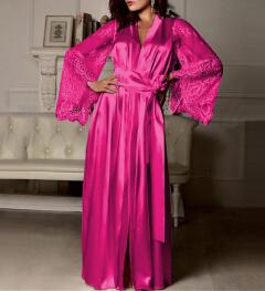 2021 Fashion New and Luxury Lace Women Sleep Robe European and USA Styel Large Size Fun Underwear Homewear Elegant Lady Popular Nightdress Rich Girls Dress Wholesale