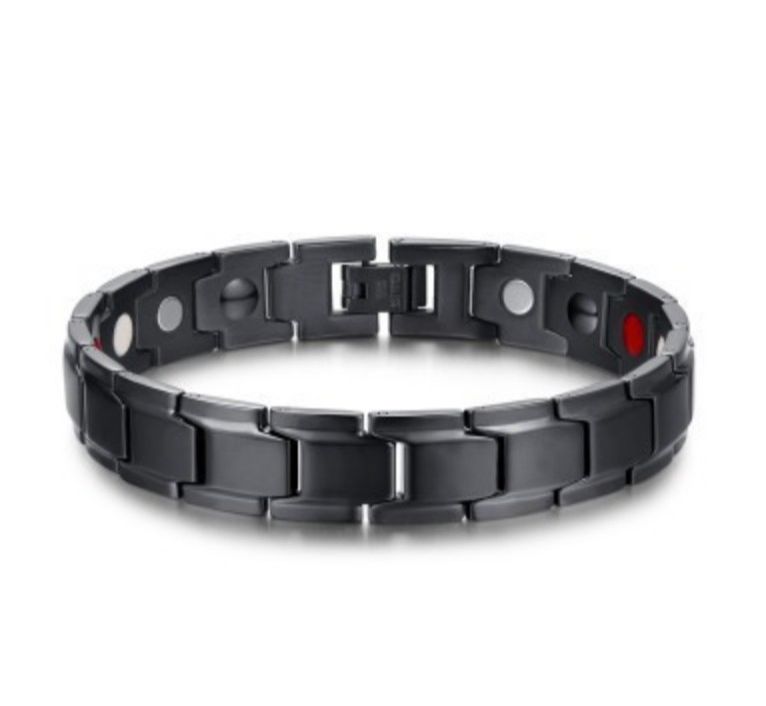 2022 Fashion New Titanium Steel Men's Bracelet Domineering Cool Business Men Male Collegue Students Jewellry Gold Silver Black 3 Colors 3PCS/Set Men's Personality Charm Bracelet