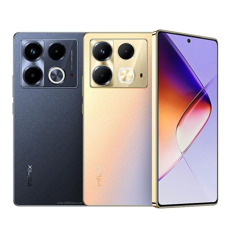 [Brand New] Infinix Note 40 256GB+16(8+8)GB RAM 6.78" 120Hz AMOLED  Display Phone 4G  Network MTK Helio G99 108MP Camera JBL Speaker 45W 5000mAh Android 14 Dual SIM Smart Phones