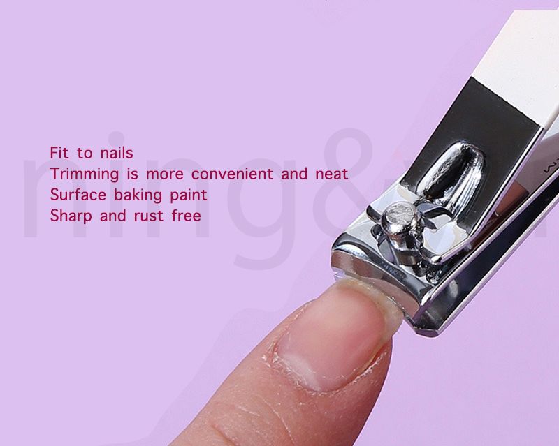 Household nail clippers 4-piece set stainless steel portable nail clipper set nail clippers for foot repair beauty and nail art tools