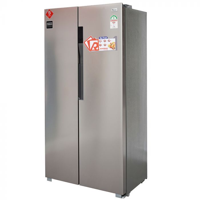 Ramtons 430 LITERS SIDE BY SIDE LED NO FROST FRIDGE - RF/319