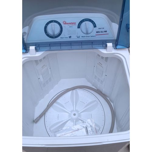 Ramtons SINGLE TUB SEMI AUTOMATIC 9KG WASH ONLY - RW/130 Front Load Washing Machine washing machine semi-automatic washing machine