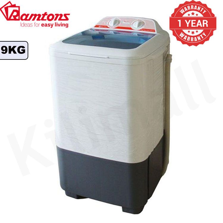 Ramtons SINGLE TUB SEMI AUTOMATIC 9KG WASH ONLY - RW/130 Front Load Washing Machine washing machine semi-automatic washing machine