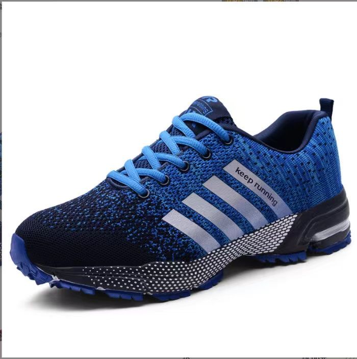 [Break Code Promotion] Men Running Shoes Fashion Couple Sneakers Breathable Casual Sport Shoes Outdoor Walking Jogging Tennis Shoes Athletics Plus Size Men's Shoes