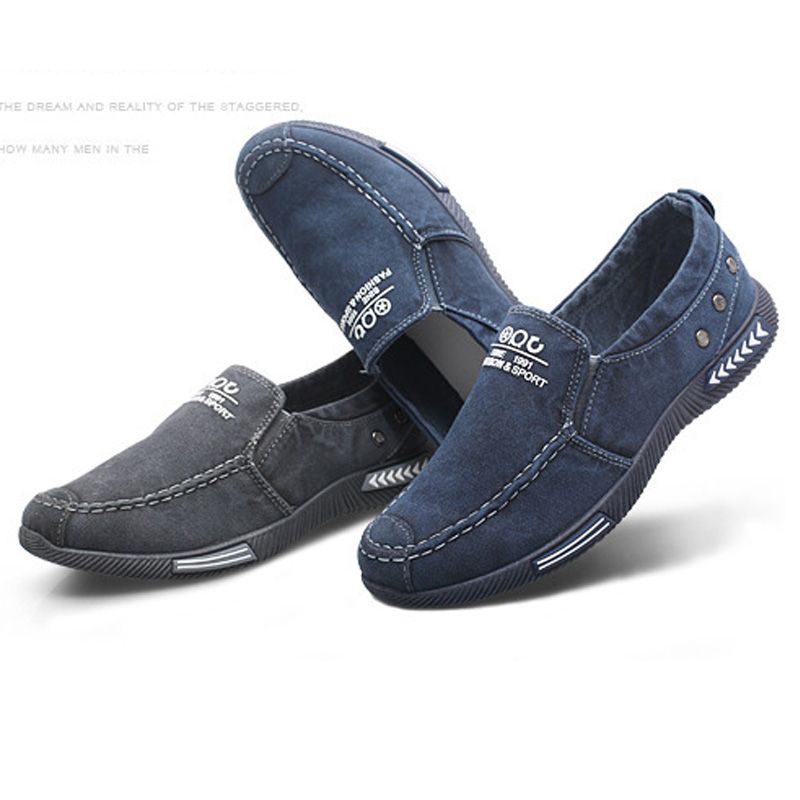 Canvas Shoes Casual Shoes Men Flat Fashion Loafers For Male