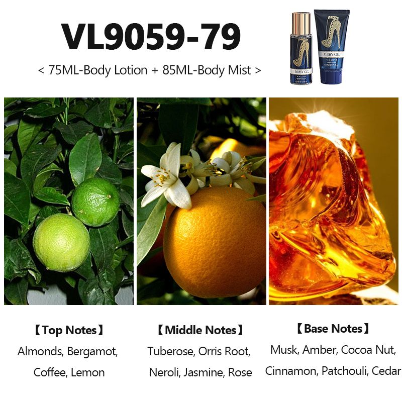 2-Piece Women Perfume Set Floral Oriental /Fruity & Floral Fragrance Eau De Parfum