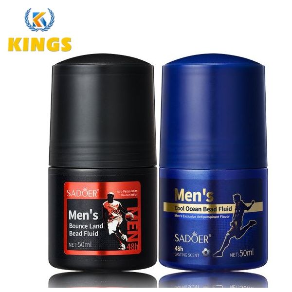 2Pcs Men Bead Fluid Exclusive Antiperspirant Flavor Deodorization